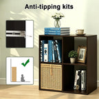 Sturdy Buildeasy Assembly 9 Cube Storage Organiser