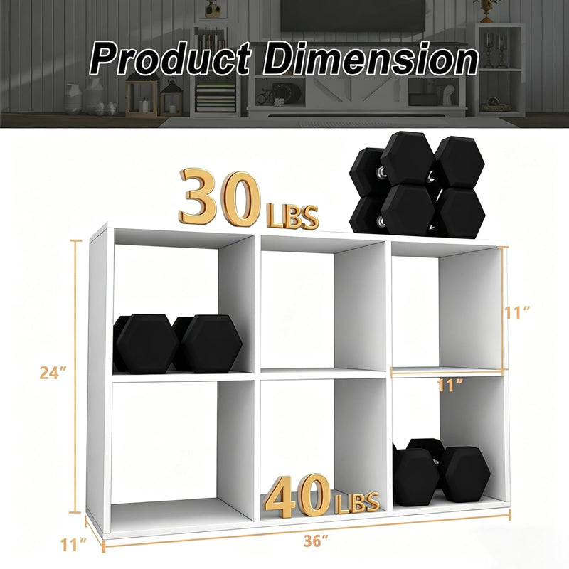 Sturdy Buildeasy Assembly 9 Cube Storage Organiser