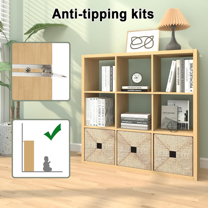 Sturdy Buildeasy Assembly 9 Cube Storage Organiser