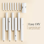 Sturdy Wooden Coat Tree with 8 Hooks 3