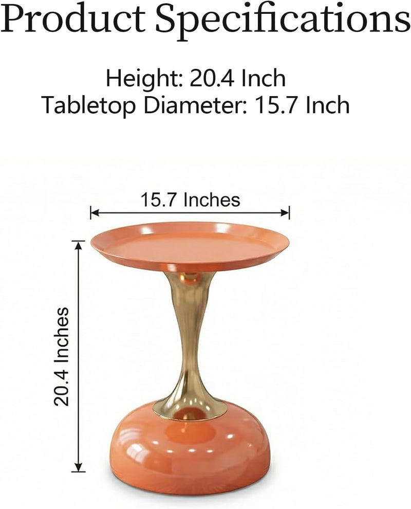 Stylish Hourglass Side Table Contemporary Design for Living
