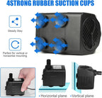 Submersible Water Feature Pumps Small Aquarium Ultra Quiet