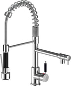 Suguword Commercial Kitchen Sink Mixer Tap with Two
