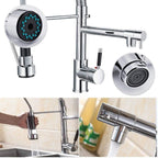 Suguword Commercial Kitchen Sink Mixer Tap with Two