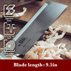 Suizan Dozuki Dovetail Saw 150MM Rip Cross Angle