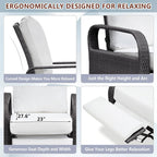Sun Loungers for Garden Aluminium Recliner Chair