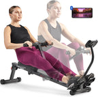 Sunny Health Fitness Compact Adjustable Rowing Machine Cardio