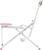 Sunny Health Fitness Row-N-Ride Squat Assist Trainer Foldable