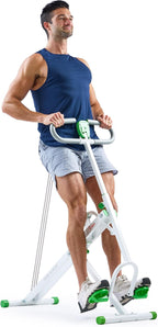 Smart Row-N-Ride Foldable Squat Rowing Machine