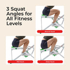 Smart Row-N-Ride Foldable Squat Rowing Machine