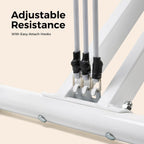 Sunny Health Fitness Row-N-Ride Squat Assist Trainer Foldable