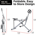 Smart Row-N-Ride Foldable Squat Rowing Machine