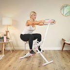 Sunny Health Fitness Row-N-Ride Squat Assist Trainer Foldable