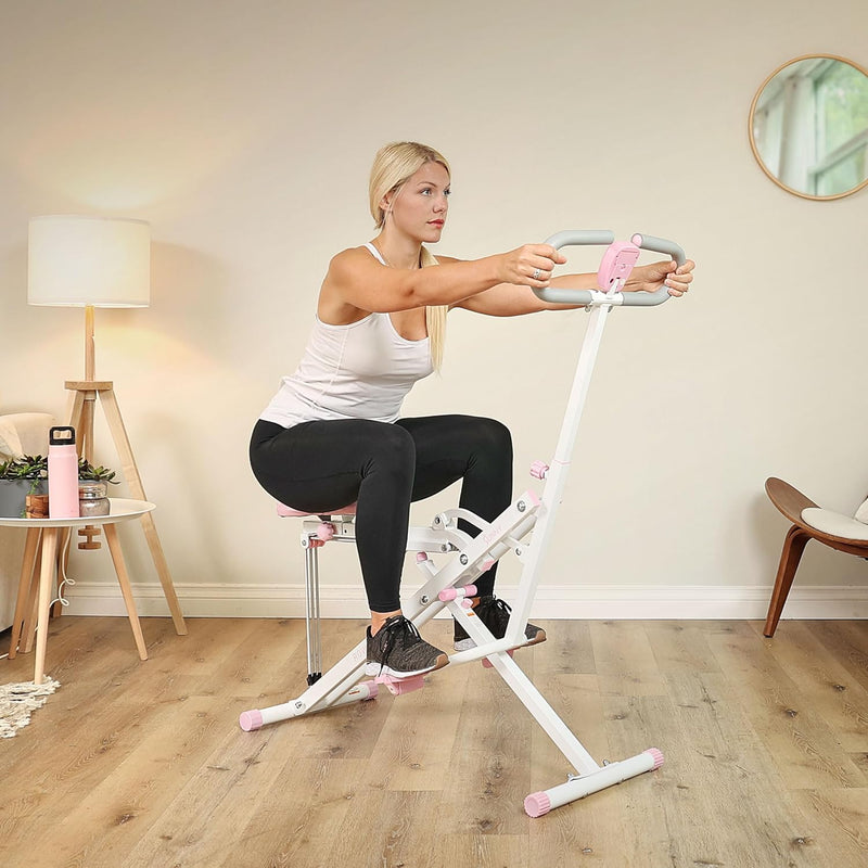 Smart Row-N-Ride Foldable Squat Rowing Machine