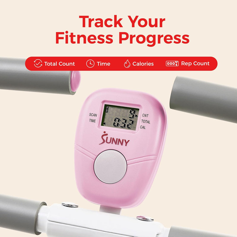 Smart Row-N-Ride Foldable Squat Rowing Machine
