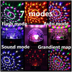 Super Beautiful LED RGB Crystal Magic Effect Ball