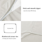 Super King Duvet Covers Set 3pcs Superking Size