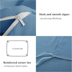 Super King Duvet Covers Set 3pcs Superking Size