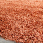 Super Soft Burnt Shaggy Lounge Living Room Area