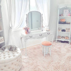 Super Soft Shaggy Bedroom Rug Luxury High Pile