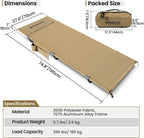 Supragris Camping Cot Support Up to 400lbs