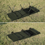 Supranubis Camping Cot Height Adjustable with Leg Extenders