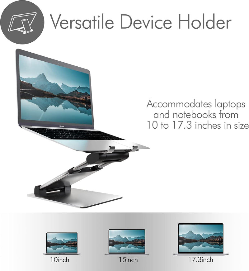 Supreme Sit-Stand Laptop Stand Adjustable for Desk Ergonomic