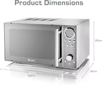 Swan Digital Solo Microwave with 10 Power Levels