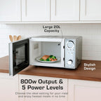 Swan Digital Solo Microwave with 10 Power Levels