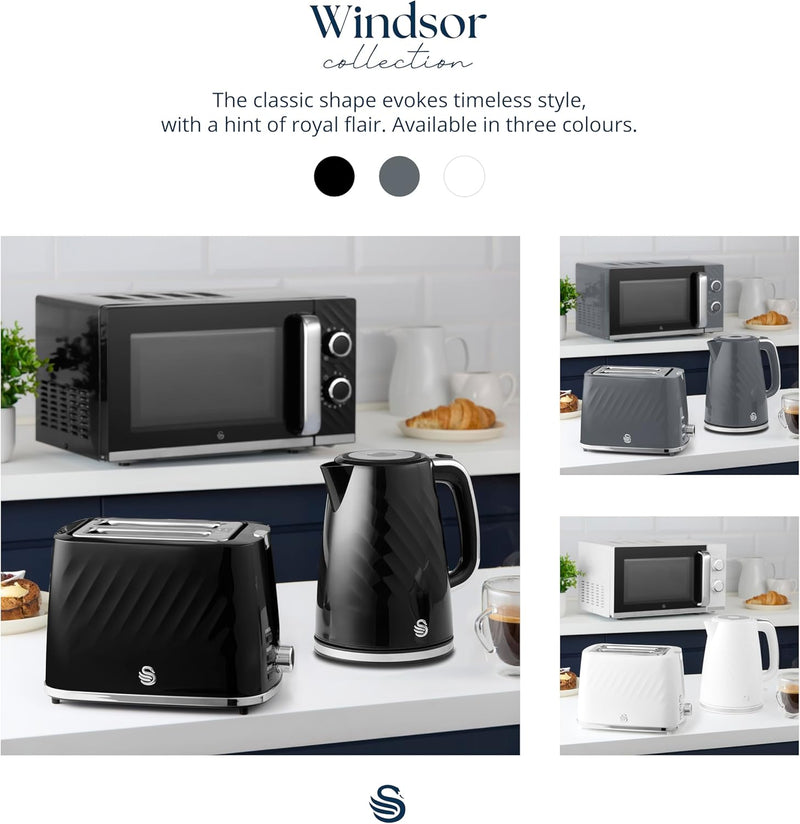 Windsor Manual Microwave 20L 800W 5 Power Levels