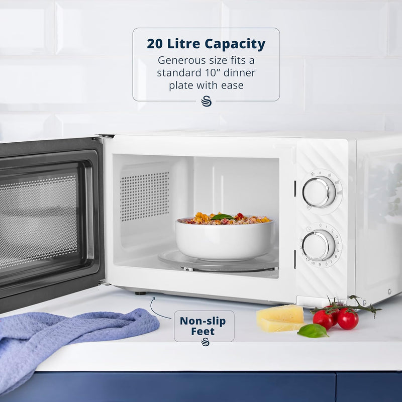 Windsor Manual Microwave 20L 800W 5 Power Levels
