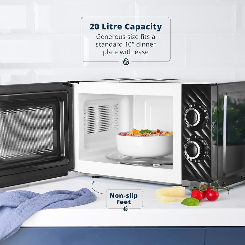 Windsor Manual Microwave 20L 800W 5 Power Levels