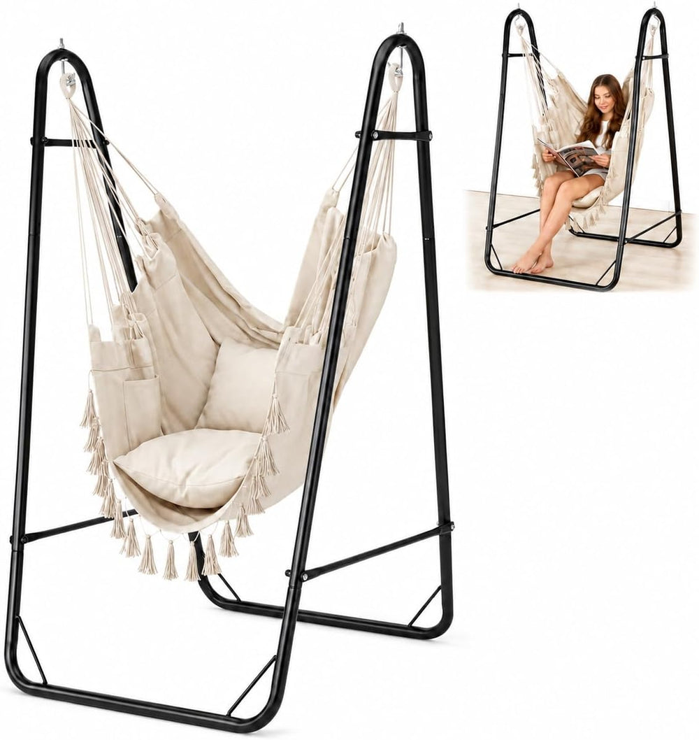 Swing Stand with Hammock Chair