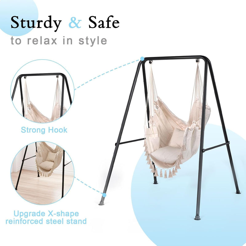 Swing Stand with Hammock Chair