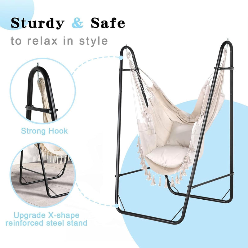 Swing Stand with Hammock Chair