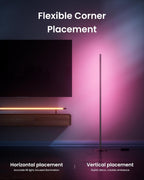 Matter Rgbicww Floor Lamp Warm Cool LED Corner