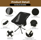 Swivel Camp Chair Lightweight Portable