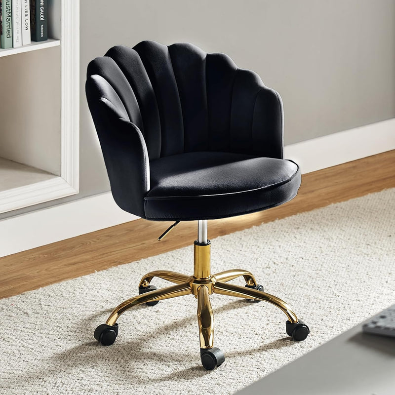Swivel Office Chair Armless Desk Height Adjustable Rolling