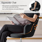 Swivel Office Chair Armless Desk Height Adjustable Rolling