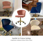 Swivel Office Chair Armless Desk Height Adjustable Rolling