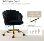 Swivel Office Chair Armless Desk Height Adjustable Rolling