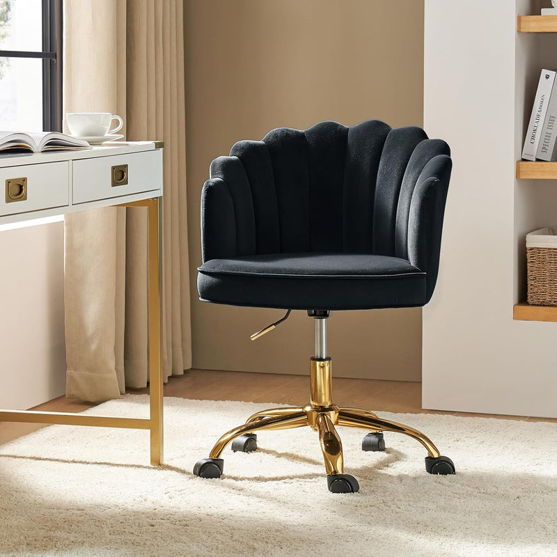 Swivel Office Chair Armless Desk Height Adjustable Rolling