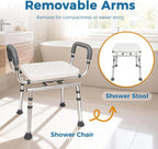 Swivel Shower Chair with Arms 350 Lb 159