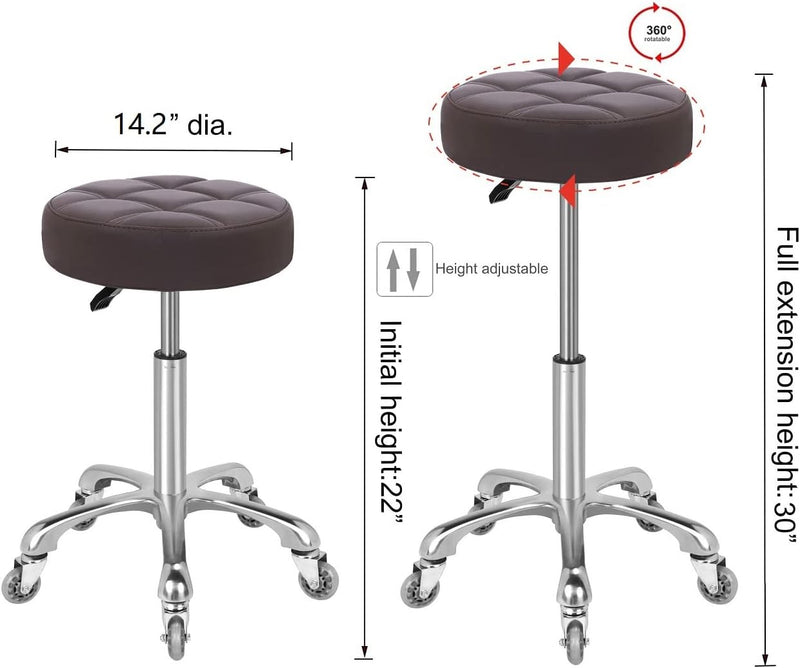 Swivel Stool Chair Height Adjustable 400 Lbs