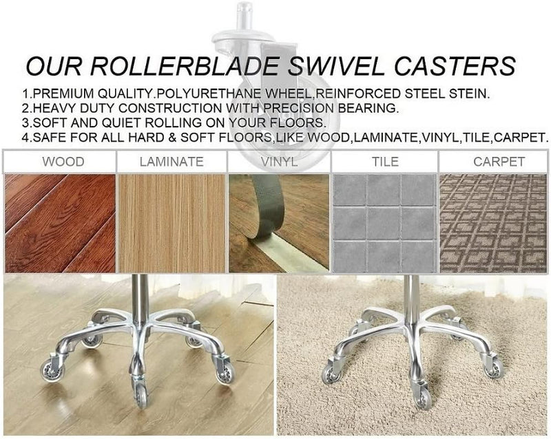 Swivel Stool Chair Height Adjustable 400 Lbs