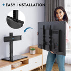Swivel TV Stand with Bracket for 24-60 Inch