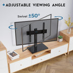Swivel TV Stand with Bracket for 24-60 Inch