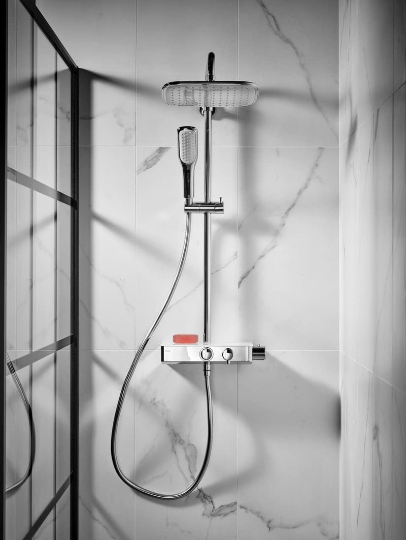 Swpbdivchr Push Button Mixer-Chrome