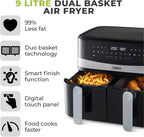 T17088 Vortx 9L Dual Basket Air Fryer