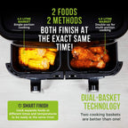 T17088 Vortx 9L Dual Basket Air Fryer